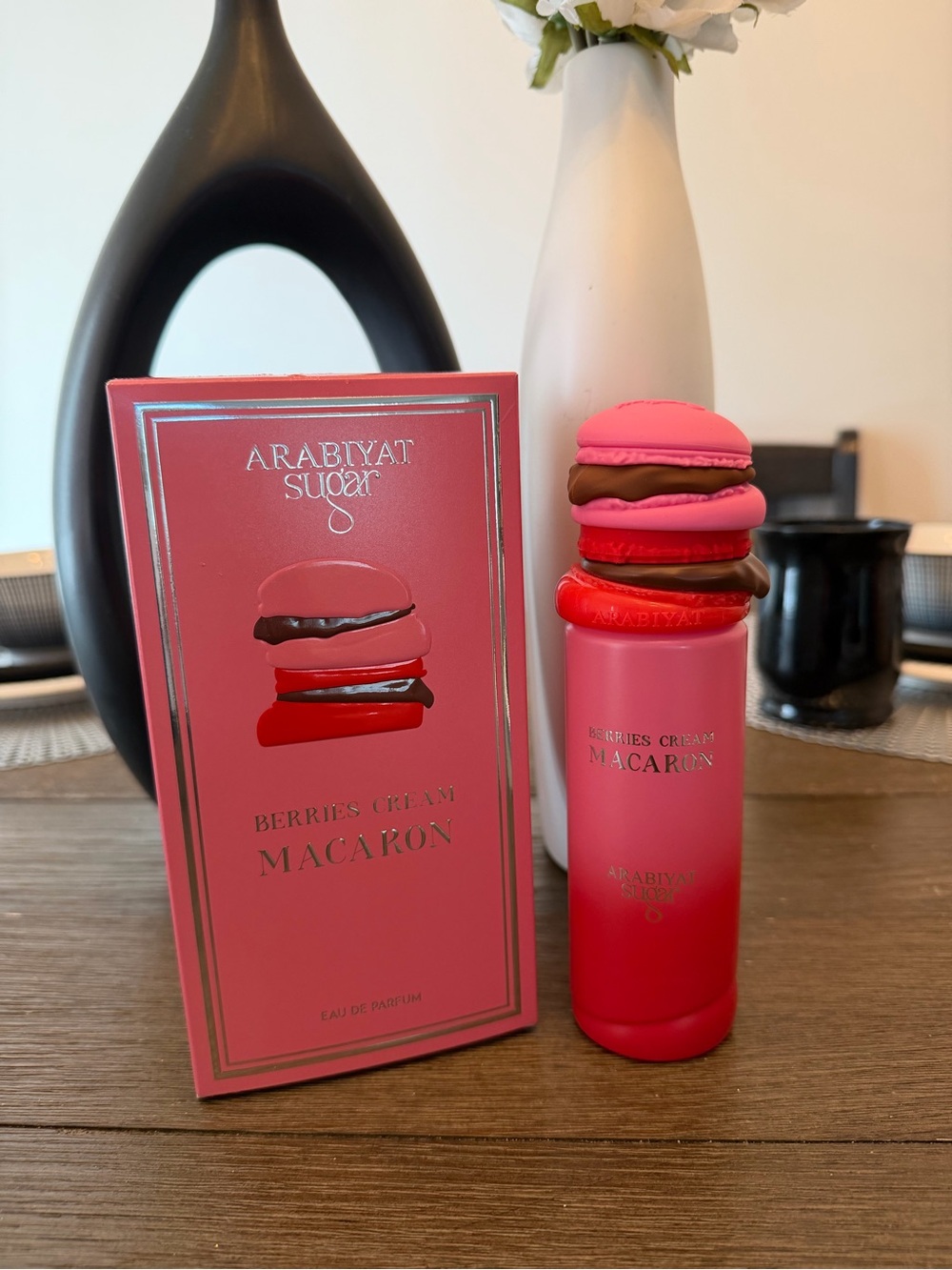 Berries Cream Macaron Fragrance - Pink